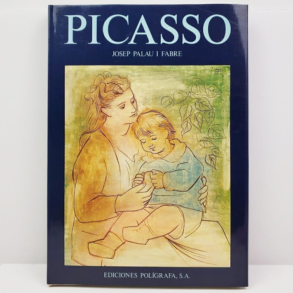 Picasso Josep Fabre Ediciones Poligrafa Vintage 1985 Hardcover Art Book Unread